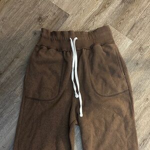 Cozy Brown Women’s Jogger Pants
